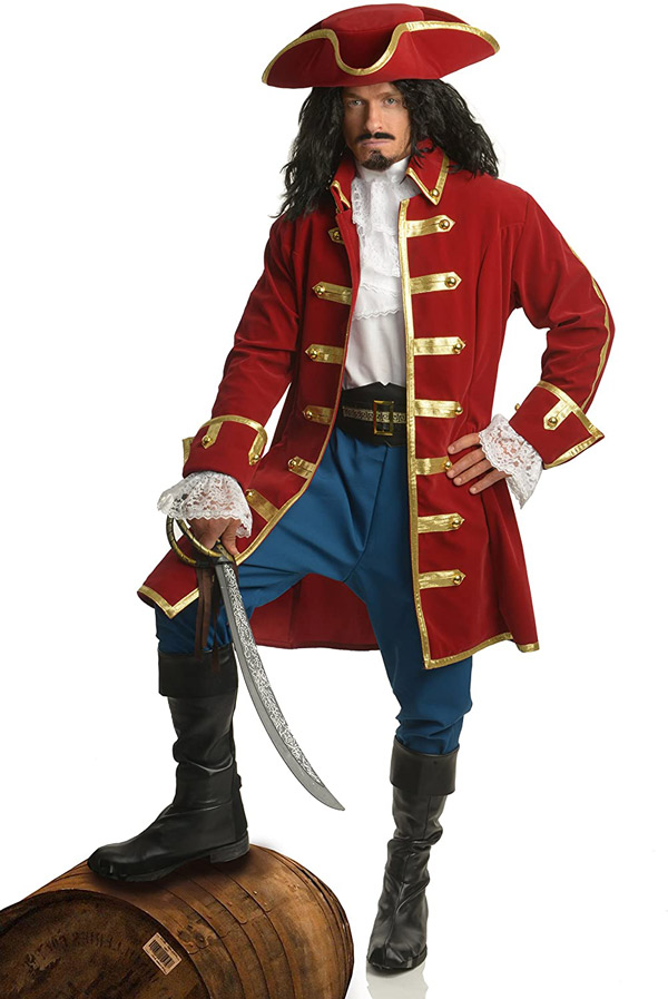 best mens halloween costumes with beards Rum Pirate