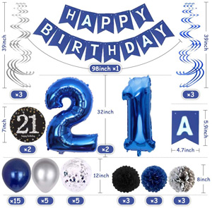 cheap 21st birthday gift ideas decorations