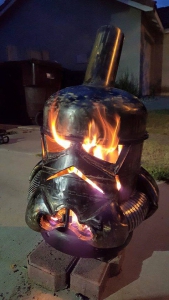 storm trooper fire pit