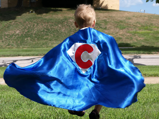 Customized superhero cape