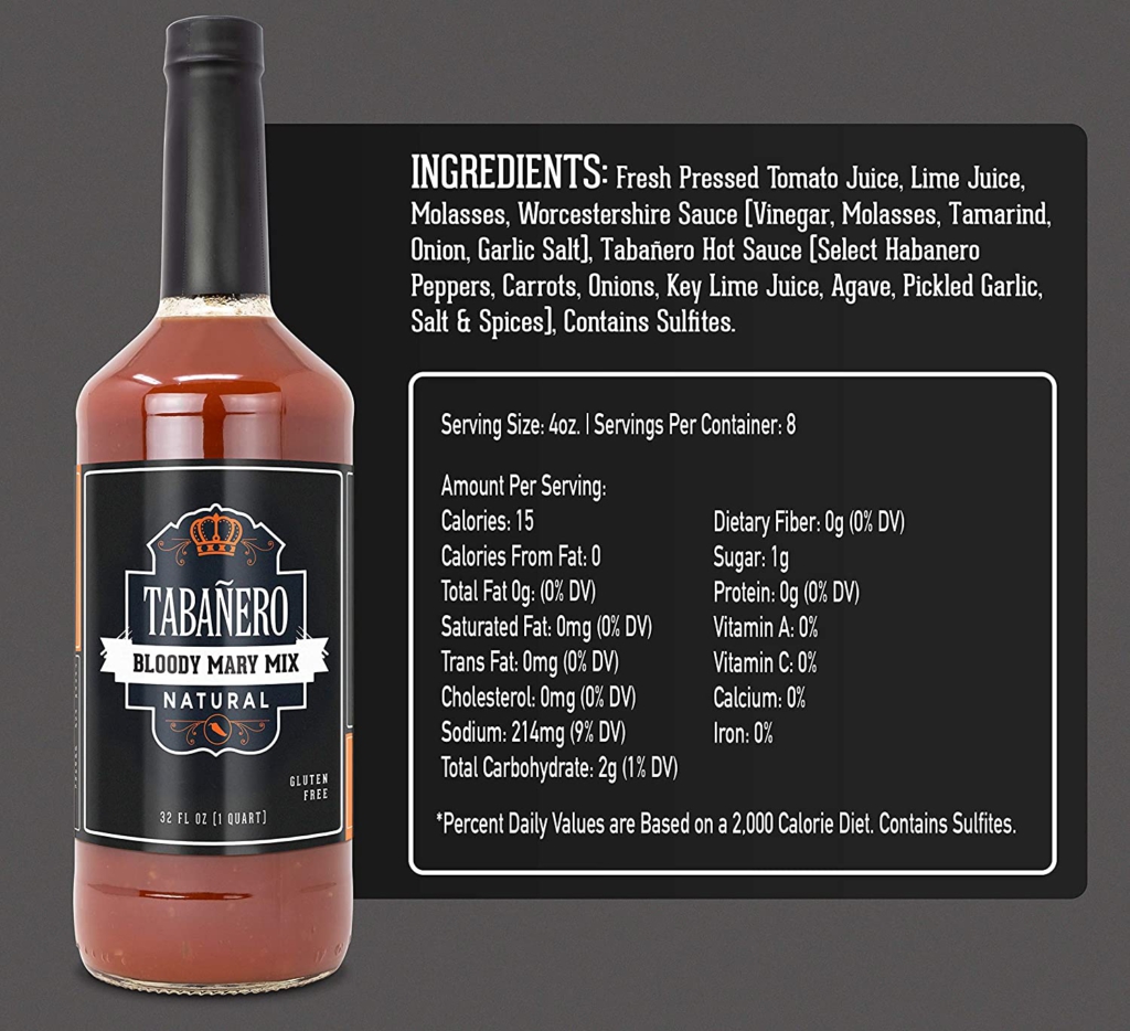 Bloody mary mix gift ideas for dad for fathers day