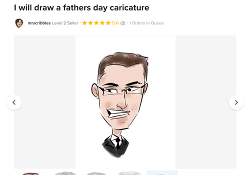 Fiverr father day gift idea