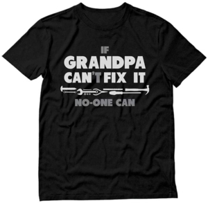 grandpa gift idea for fathers day tee