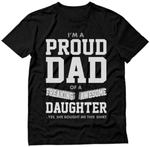 daughter dad tee for fathers day