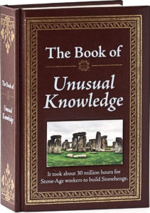 the book of unusual knowledge - gift ideas for fathers day